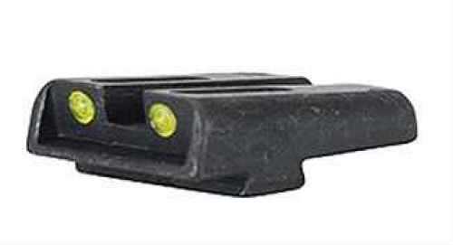 Truglo Brite-Site Tritium/Fiber Optic Sight Fits Glock 17/17L/19/22/23/24/26/27/33/34/35/38/39 Green and Yellow TG131GT1